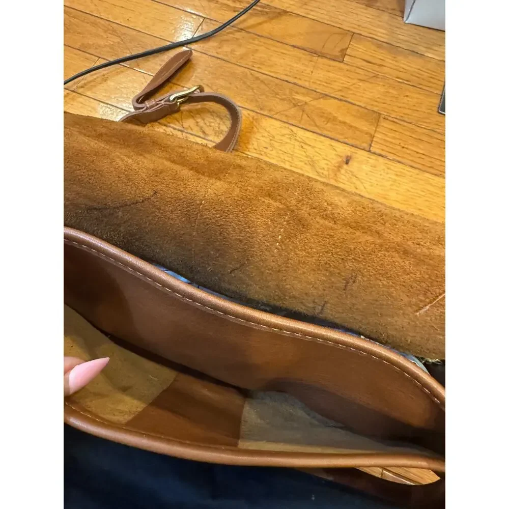 Vintage Coach 3118 tan y2k Leather Crossbody Shoulder Bag Purse (150